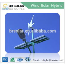 Einfache Installation Brise Start Windkraftanlage und Solarpanel Hybrid-System 1000W